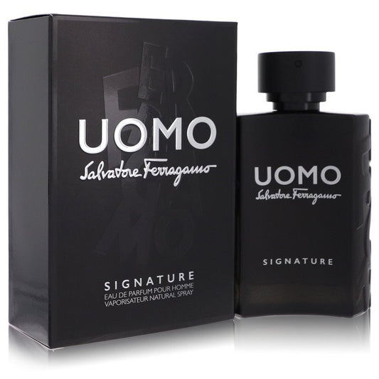 Salvatore Ferragamo Uomo Signature Eau De Parfum Spray By Salvatore Ferragamo - Size: 100 ml Eau De Parfum Spray