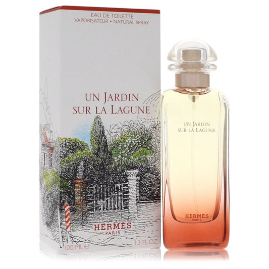 Un Jardin Sur La Lagune Eau De Toilette Spray By Hermes - Size: 100 ml Eau De Toilette Spray