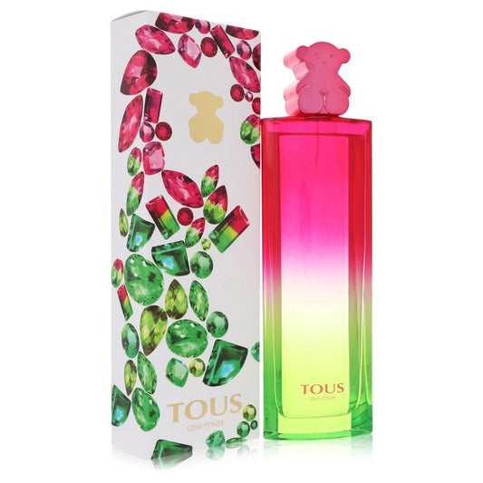 Tous Gems Power Eau De Toilette Spray By Tous - Size: 90 ml Eau De Toilette Spray