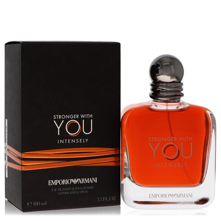 Stronger With You Intensely Eau De Parfum Spray By Giorgio Armani - Size: 100 ml Eau De Parfum Spray