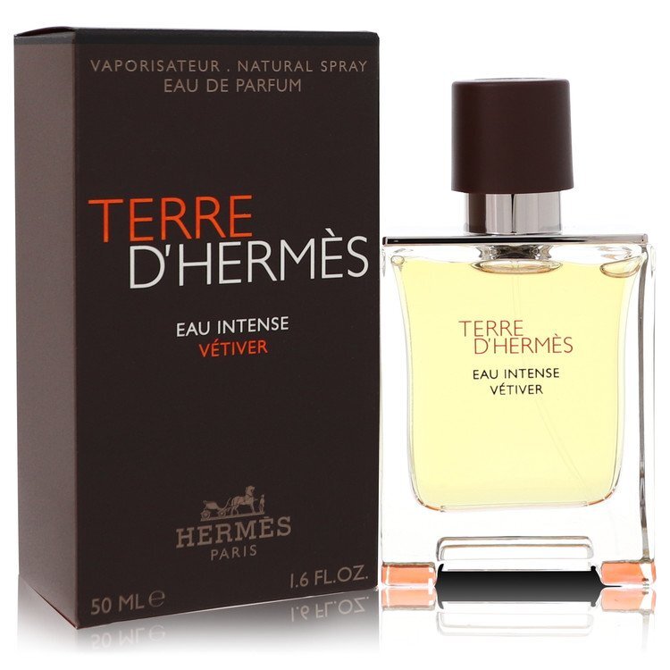 Terre D'hermes Eau Intense Vetiver Eau De Parfum Spray By Hermes - Size: 50 ml Eau De Parfum Spray
