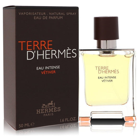 Terre D'hermes Eau Intense Vetiver Eau De Parfum Spray By Hermes - Size: 50 ml Eau De Parfum Spray