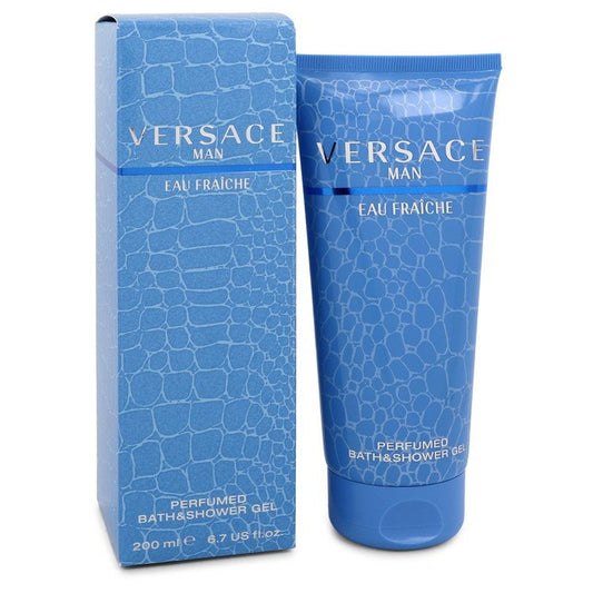Versace Man Eau Fraiche Shower Gel By Versace - Size: 200 ml Eau Fraiche Shower Gel