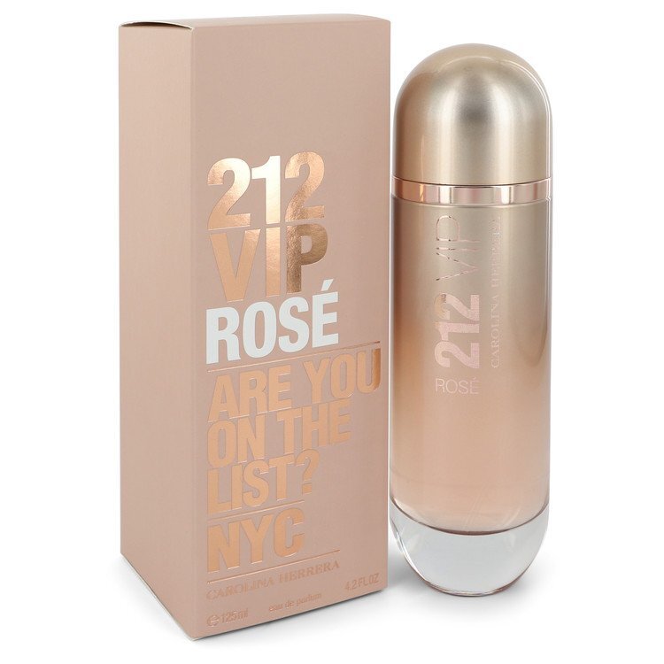 212 Vip Rose Eau De Parfum Spray By Carolina Herrera - Size: 125 ml Eau De Parfum Spray
