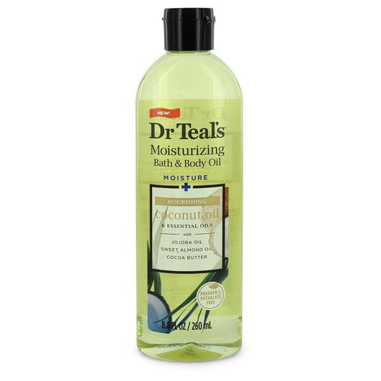 Dr Teal's Moisturizing Bath & Body Oil Nourishing Coconut Oil with Essensial Oils Jojoba Oil Sweet Almond Oil and Cocoa Butter By Dr Teal's - Size: 260 ml Nourishing Coconut Oil with Essensial Oils, Jojoba Oil, Sweet Almond Oil and Cocoa Butter