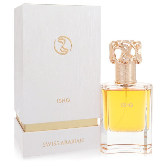 Swiss Arabian Ishq Eau De Parfum Spray (Unisex) By Swiss Arabian - Size: 50 ml Eau De Parfum Spray