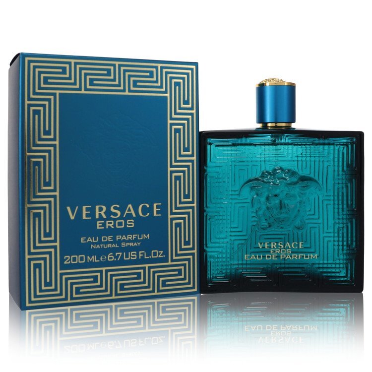 Versace Eros Eau De Parfum Spray By Versace - Size: 200 ml Eau De Parfum Spray