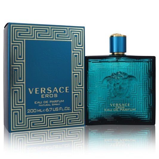 Versace Eros Eau De Parfum Spray By Versace - Size: 200 ml Eau De Parfum Spray