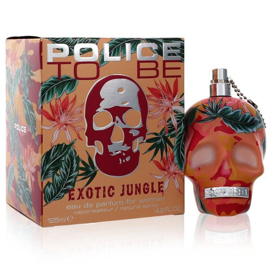Police To Be Exotic Jungle Eau De Parfum Spray By Police Colognes - Size: 125 ml Eau De Parfum Spray