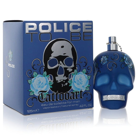 Police To Be Tattoo Art Eau De Toilette Spray By Police Colognes - Size: 125 ml Eau De Toilette Spray