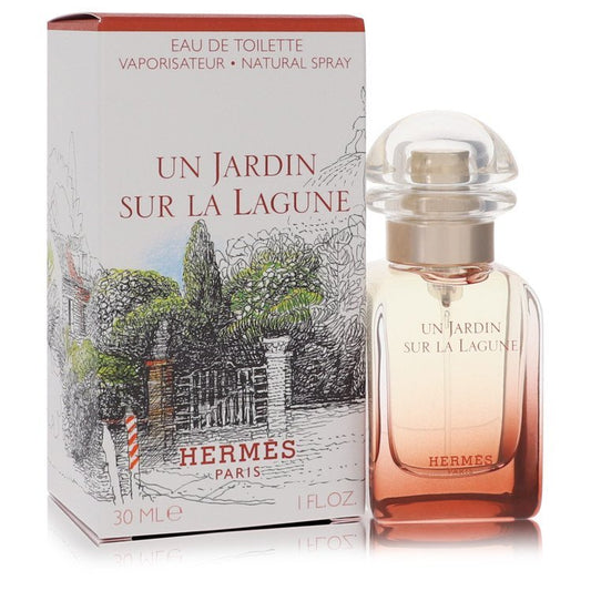Un Jardin Sur La Lagune Eau De Toilette Spray By Hermes - Size: 30 ml Eau De Toilette Spray