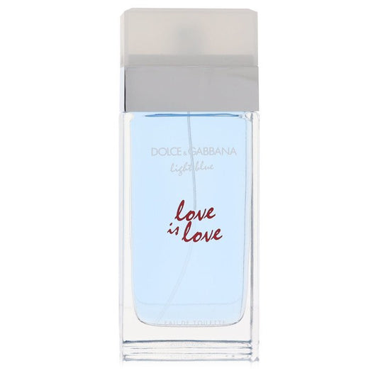 Light Blue Love Is Love Eau De Toilette Spray (Tester) By Dolce & Gabbana - Size: 100 ml Eau De Toilette Spray