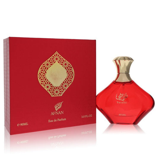 Afnan Turathi Red Eau De Parfum Spray By Afnan - Size: 90 ml Eau De Parfum Spray