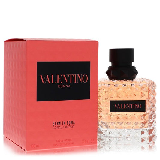 Valentino Donna Born In Roma Coral Fantasy Eau De Parfum Spray By Valentino - Size: 100 ml Eau De Parfum Spray
