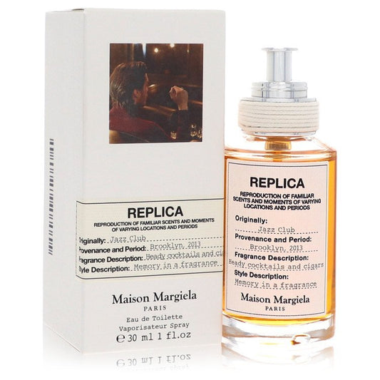 Replica Jazz Club Eau De Toilette Spray By Maison Margiela - Size: 30 ml Eau De Toilette Spray