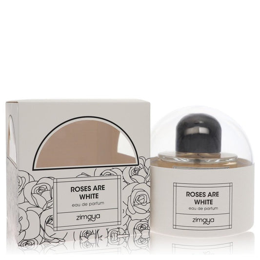 Afnan Zimaya Roses Are White Eau De Parfum Spray (Unisex) By Afnan - Size: 100 ml Eau De Parfum Spray