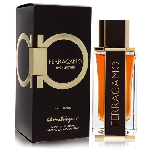 Salvatore Ferragamo Spicy Leather Eau De Parfum Spray By Salvatore Ferragamo - Size: 100 ml Eau De Parfum Spray