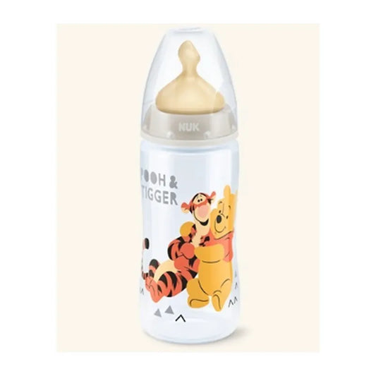 Nuk FC PP Disney Blue Baby Bottle +0M with Latex Teat 1M Anatomical 300ml